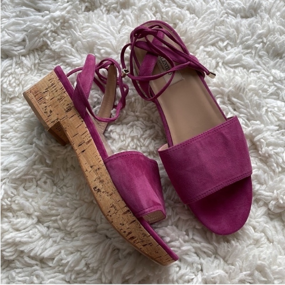 Valentino Pink‎ Sandals